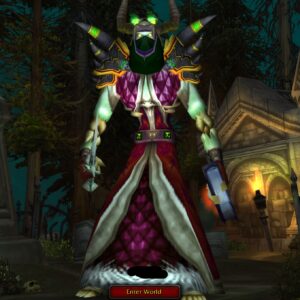 Warlock UD male + female night elf druid
