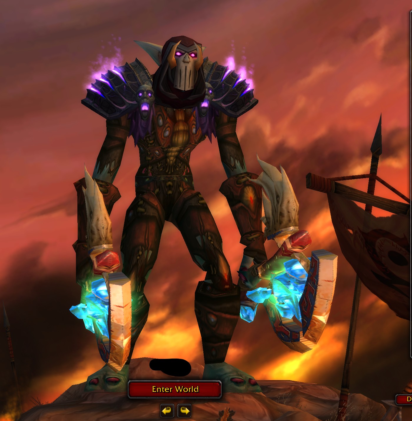 Troll rogue bis pve geared + pvp weapons