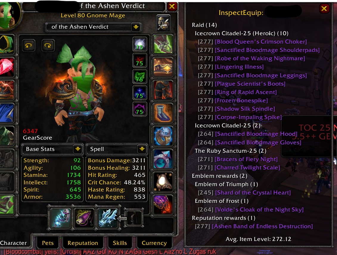 Human F priest bis shadow and holy + many Alts - Image 10