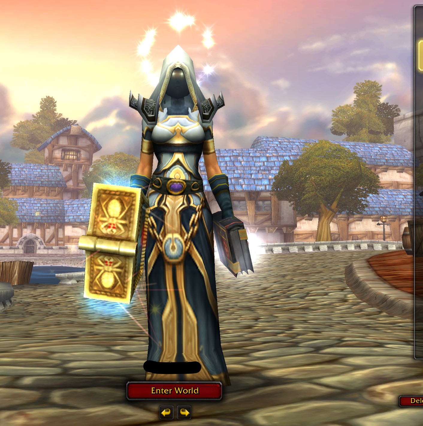 Human F priest bis shadow and holy + many Alts