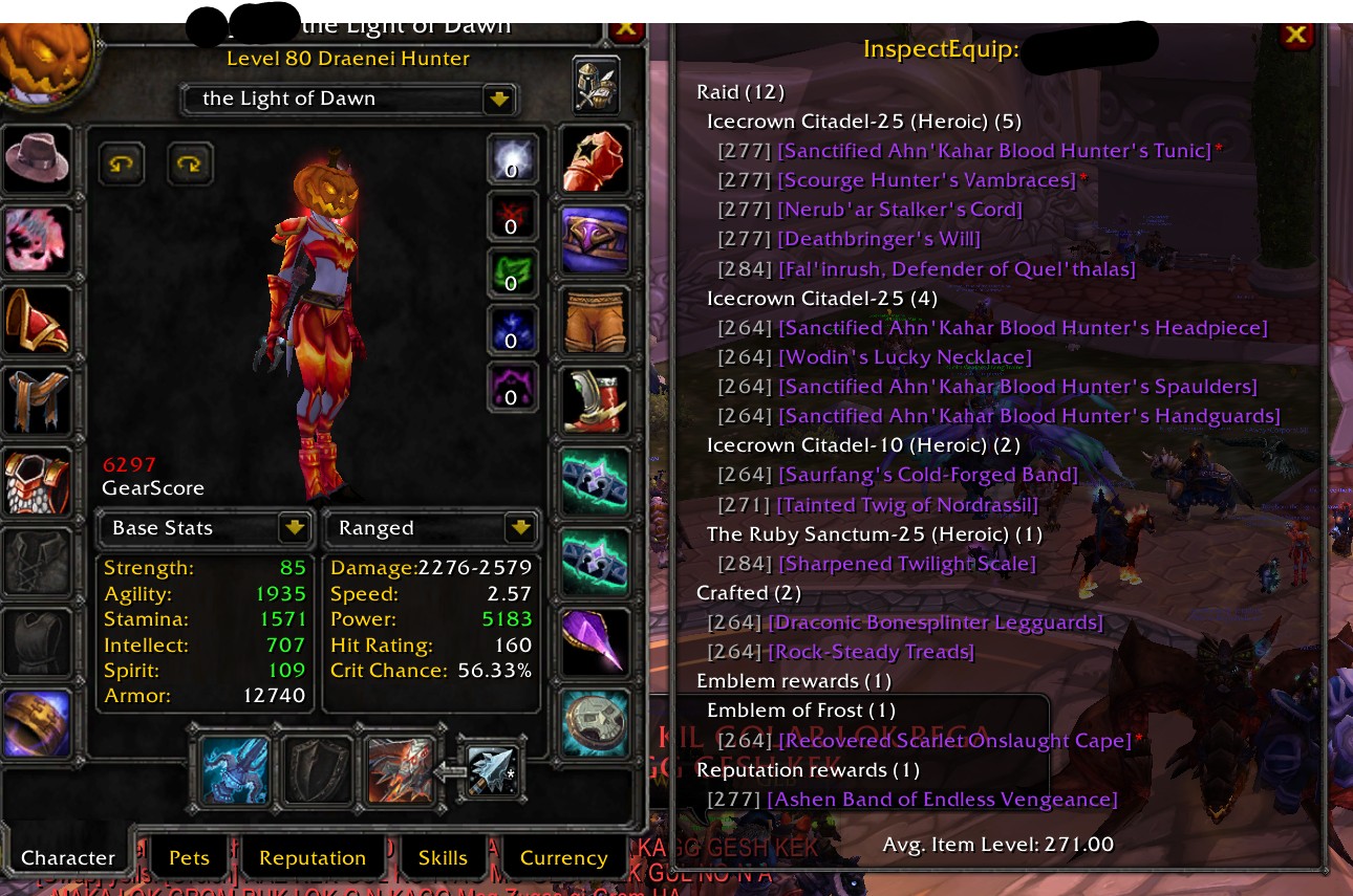 Human F priest bis shadow and holy + many Alts - Image 9