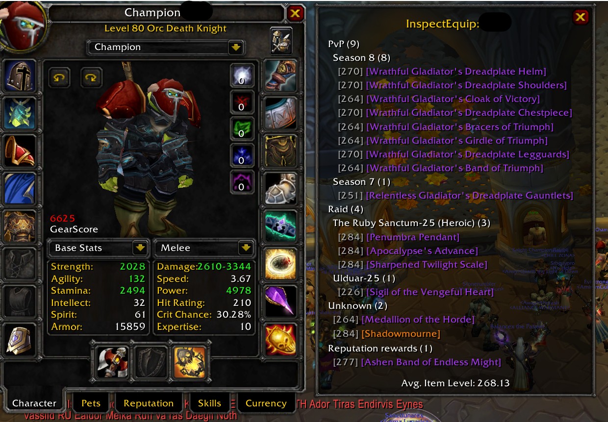 Orc DK bis pvp, pve and tank 13k HK + bis priest alt - Image 3