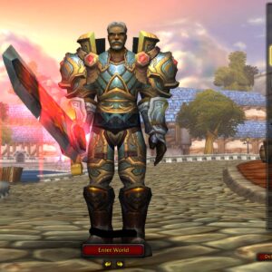 Human paladin pvp geared + 9 alts